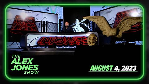 Alex Jones Interviews Q Shaman, Dr. McCullough, and MORE! MUST WATCH – 08/04/23