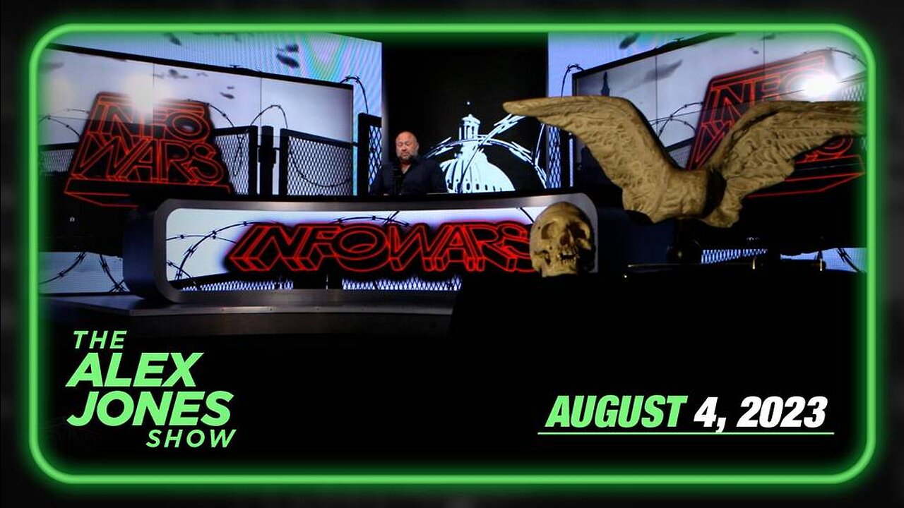 Alex Jones Interviews Q Shaman, Dr. McCullough, and MORE! MUST WATCH – 08/04/23