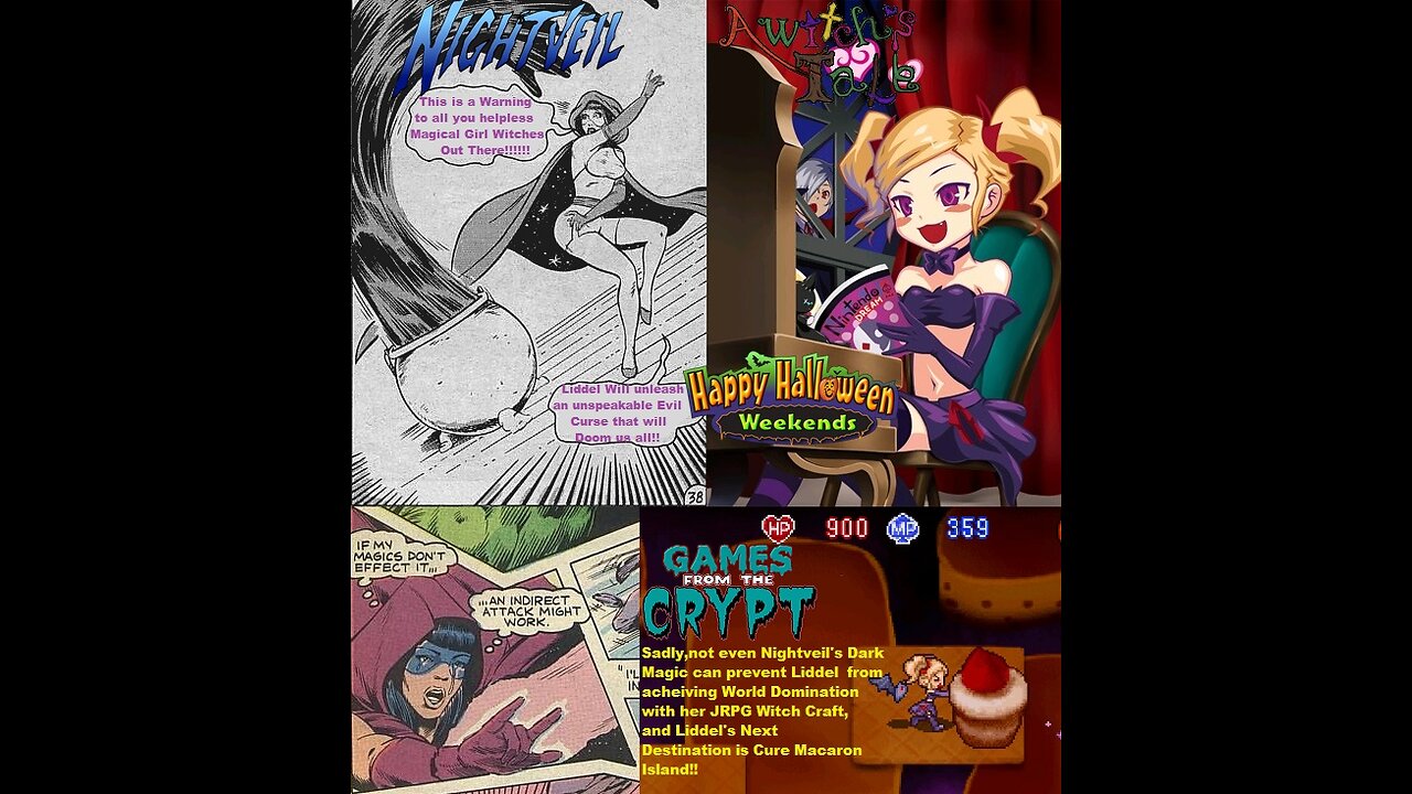 Games from the Crypt 2023 - A Witch's Tale (Nintendo DS) Part 3: Lets Set Sail for Cure Macaron Island! [Reupload]