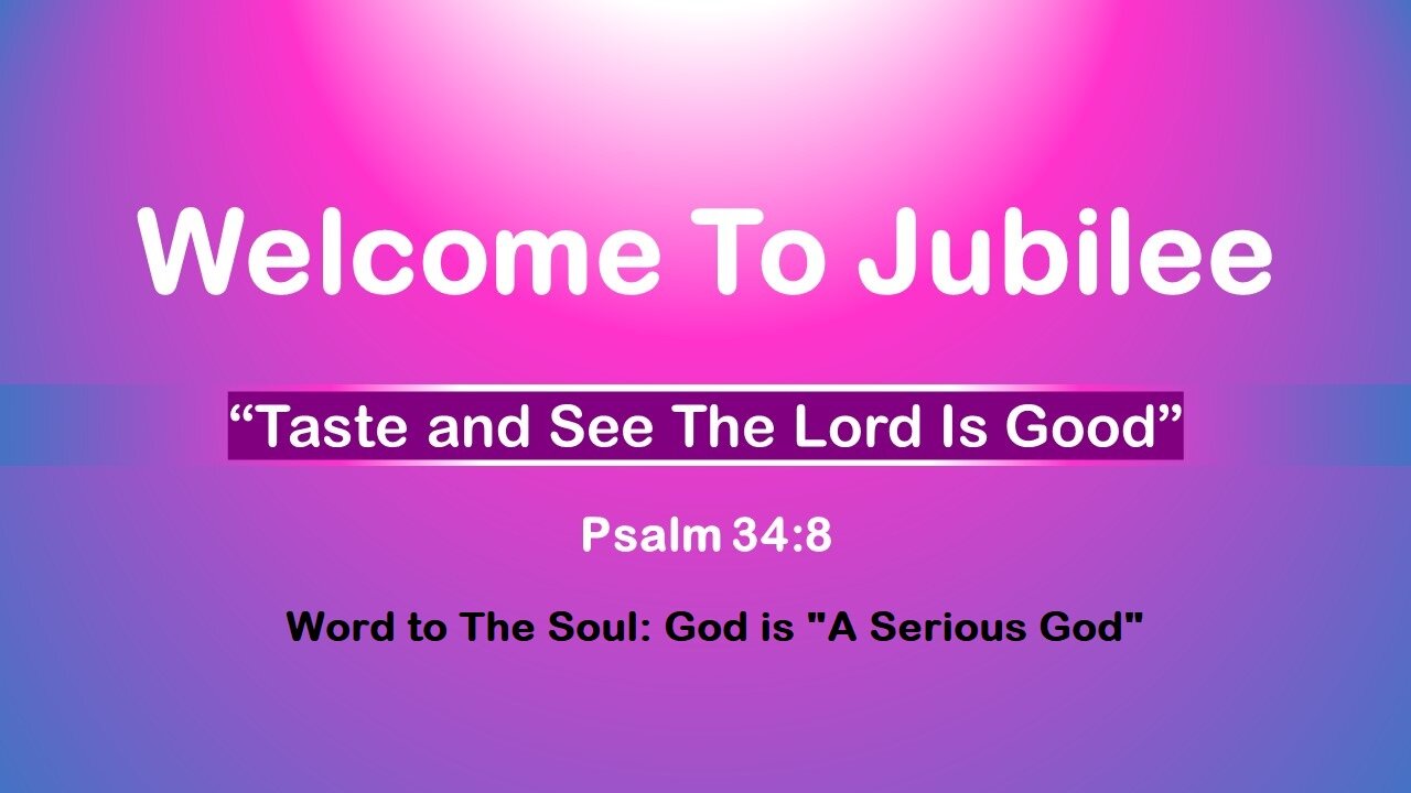 God is "A Serious God"