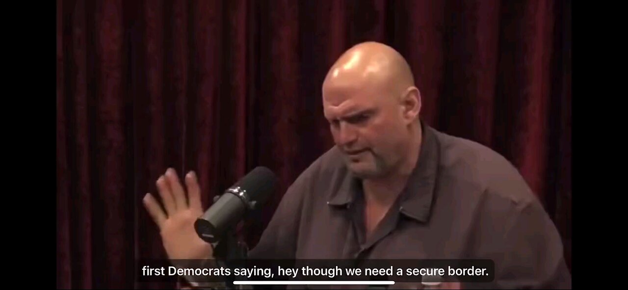 Joe Rogan and John Fetterman discuss the reason for allowing illegal immigrants in the US