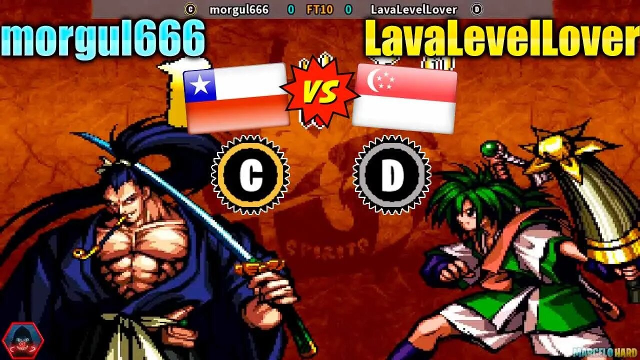 Samurai Shodown III (morgul666 Vs. LavaLevelLover) [Chile Vs. Singapore]