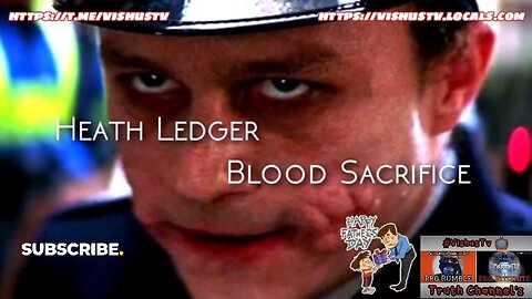 Heath Ledger Blood Sacrifice... #VishusTv 📺