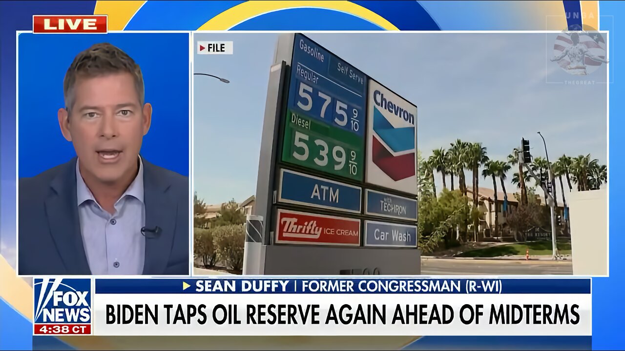 Sean Duffy on Strategic Petroleum Reserve at a 40-year low: ‘Democrats are they got caught’