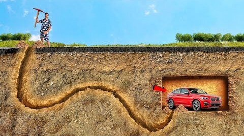 We Made Secret Tunnel To Our BMW- After 8 Months🔥 | जमीन में दफ़न BMW का क्या होगा हाल?