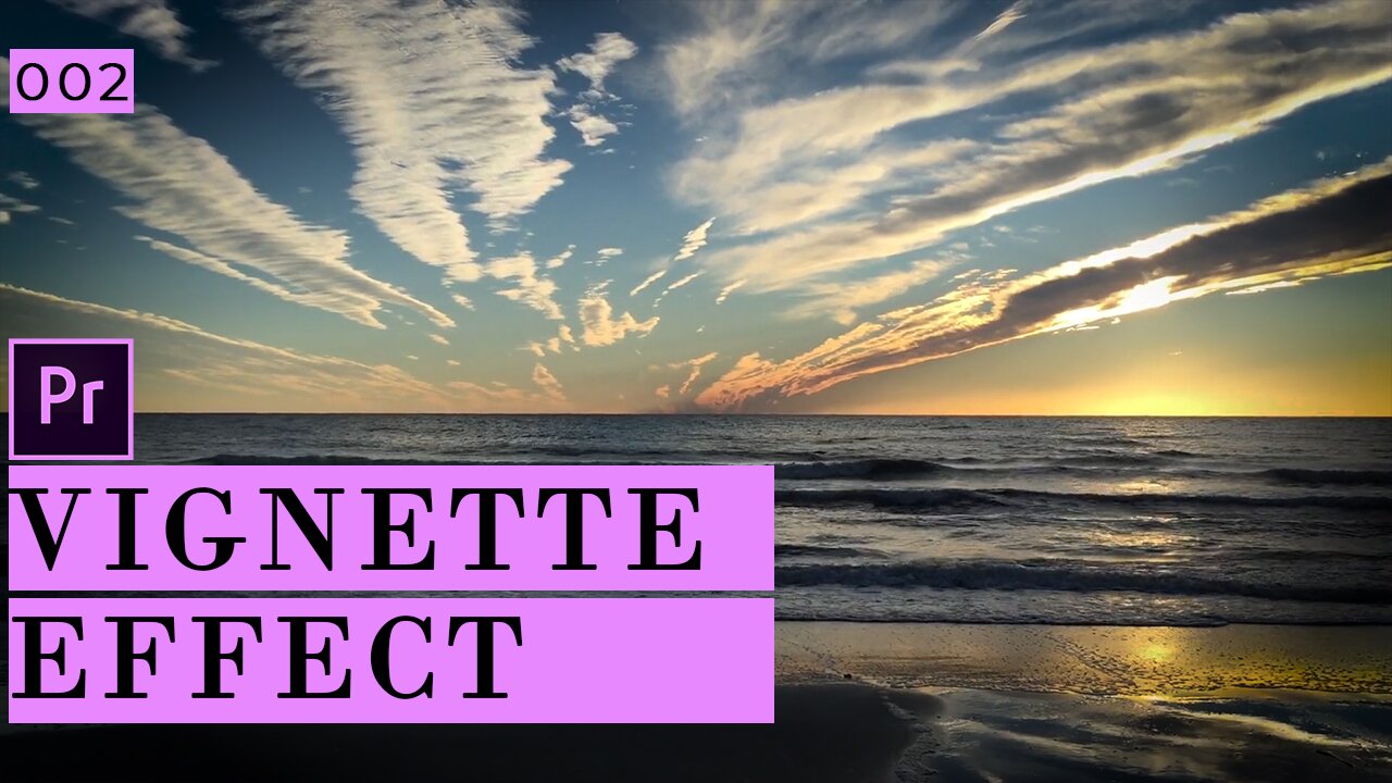 How to create a vignette in Adobe Premiere Pro