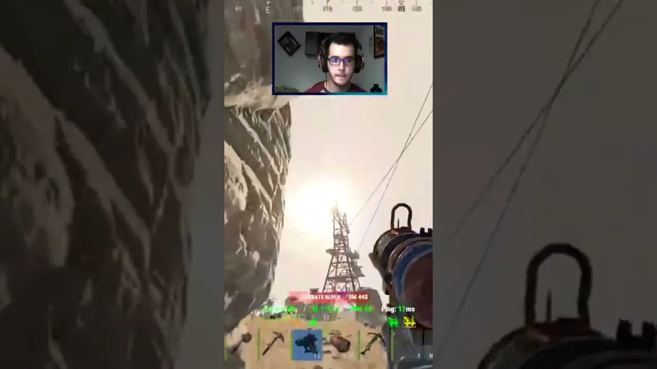O maluco pulou do helicóptero em movimento 😱