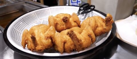 Fried Chicken Whole - Viral Korean Street Food