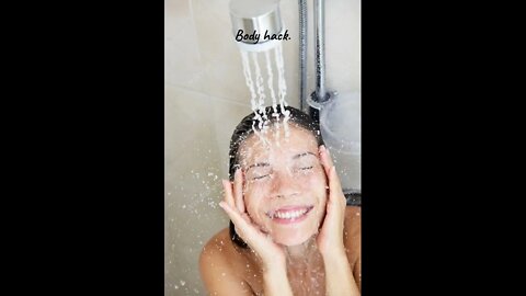 Cold shower a day keeps a doctor away!#body #hack #health