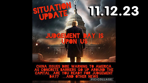 Situation Update 11-12-23 ~ Q Drop + Trump u.s Military - White Hats Intel ~ SGAnon Intel