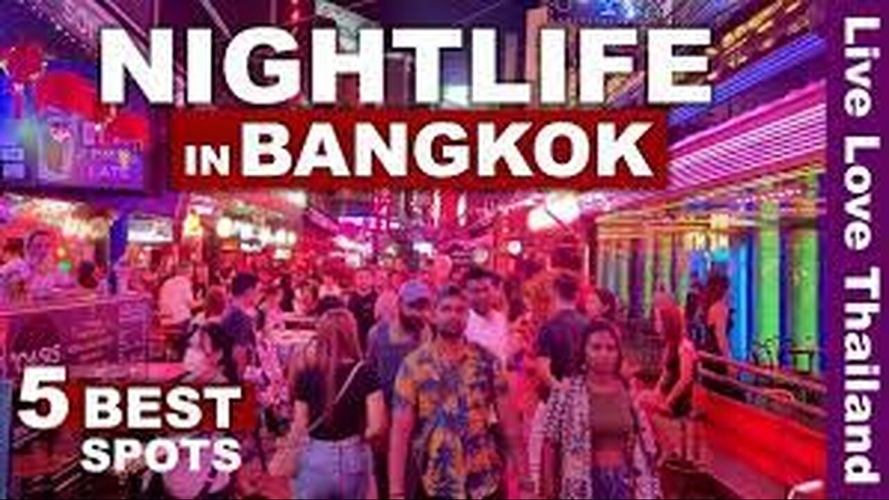 [4k] Thailand Bangkok Thermae Cafe Night Scenes So Many Pretty Ladies! #144