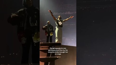 Drake Brings fan on stage!