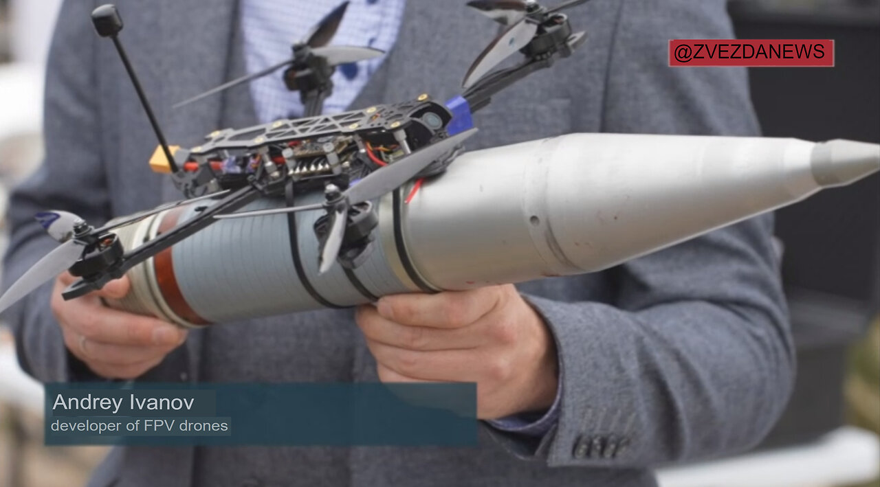 Russian institute designed a new special projectile for use on FPV drones