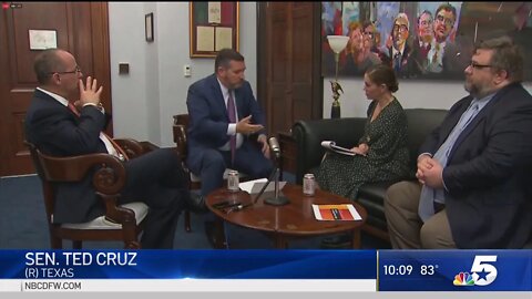 Sen. Cruz on KXAS Discussing Gun Control with Alyssa Milano