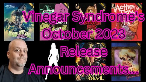 Vinegar Syndrome's October 2023 Blu-Ray / 4K Announcements [6+ Releases]