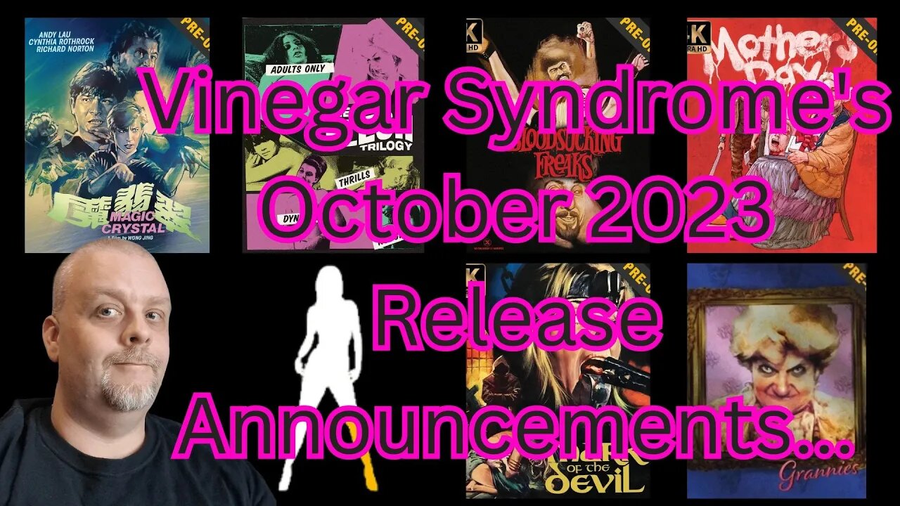 Vinegar Syndrome's October 2023 Blu-Ray / 4K Announcements [6+ Releases]