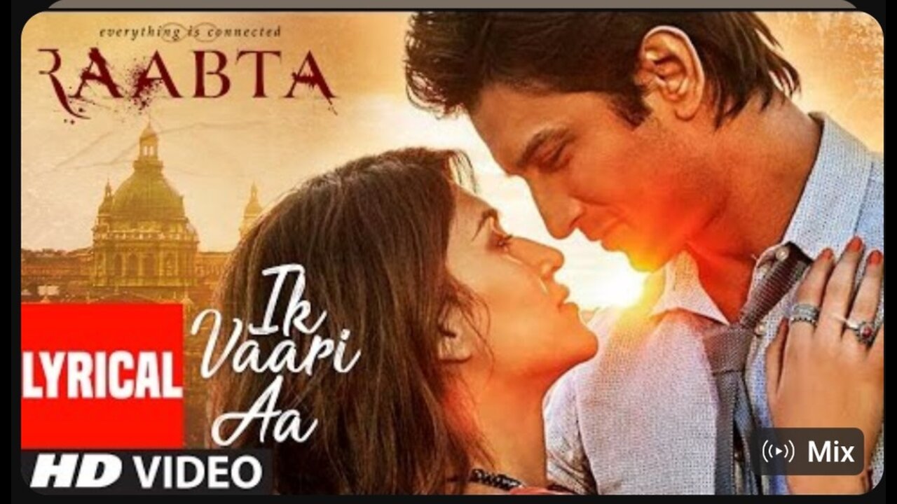 Ik Vaari Aa | Raabta | Lyrcial Song | Sushant Singh Rajput & Kriti Sanon | Pritam Arijit Singh