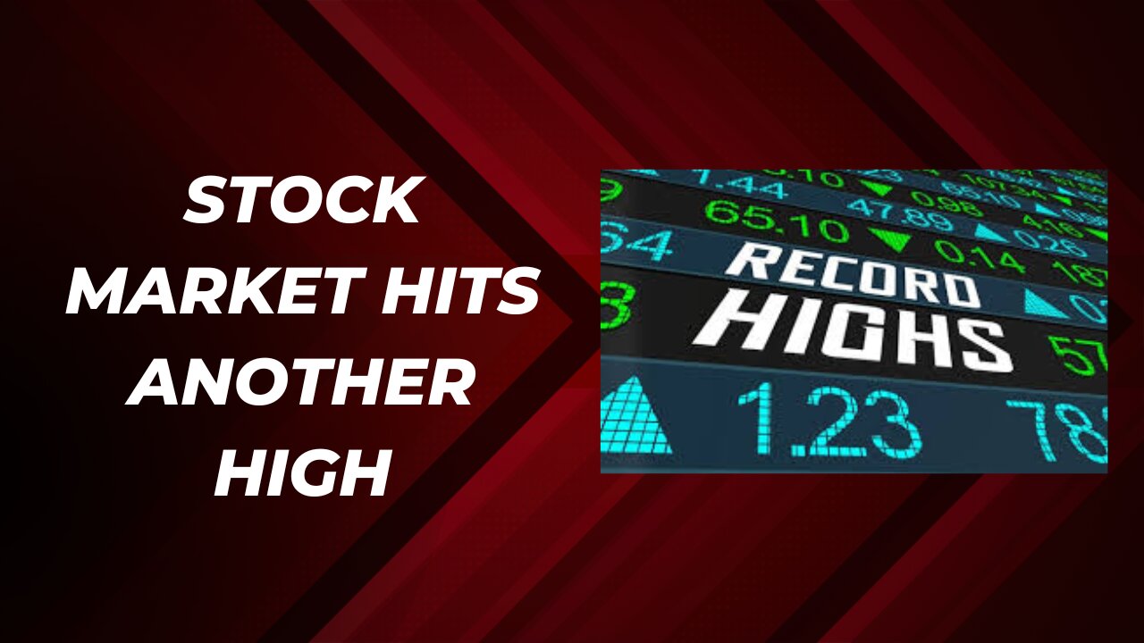 stocks hit another all time high | bitcoin all time high