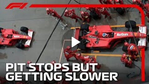 F1 Pit Stops But They Keep Getting Slower!