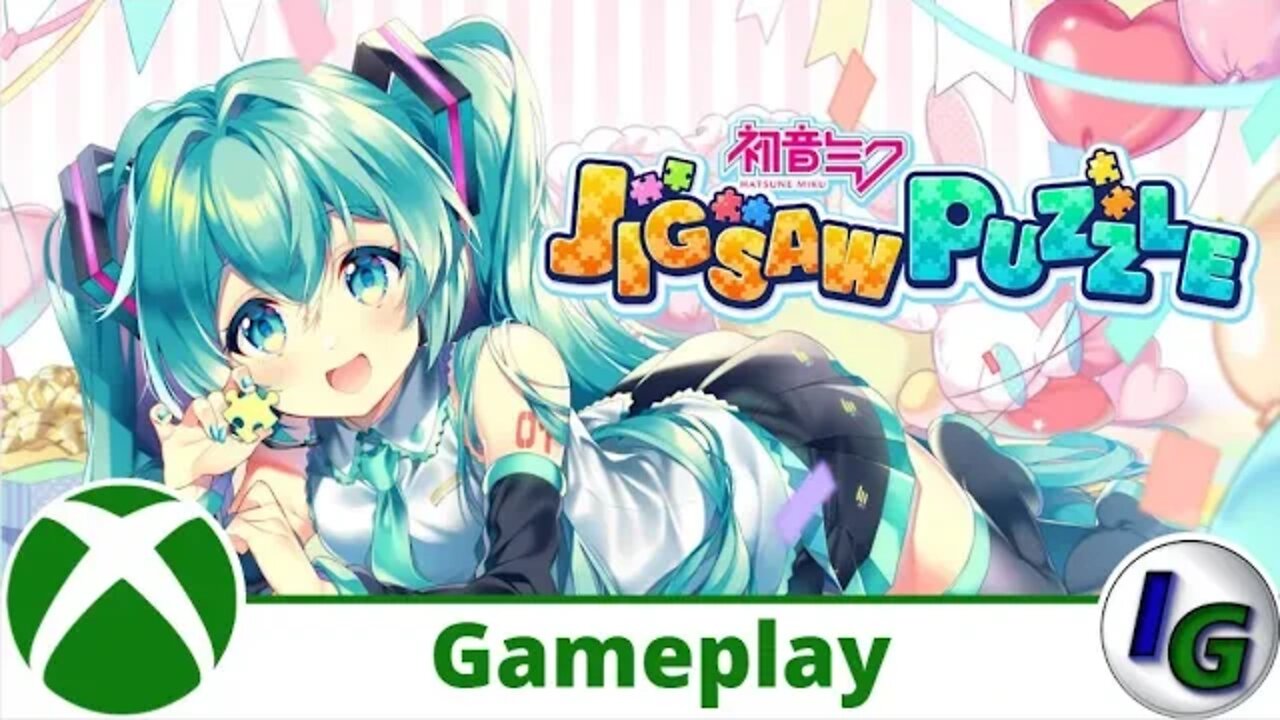 Hatsune Miku Jigsaw Puzzle Gameplay Puzzle 38 Hard