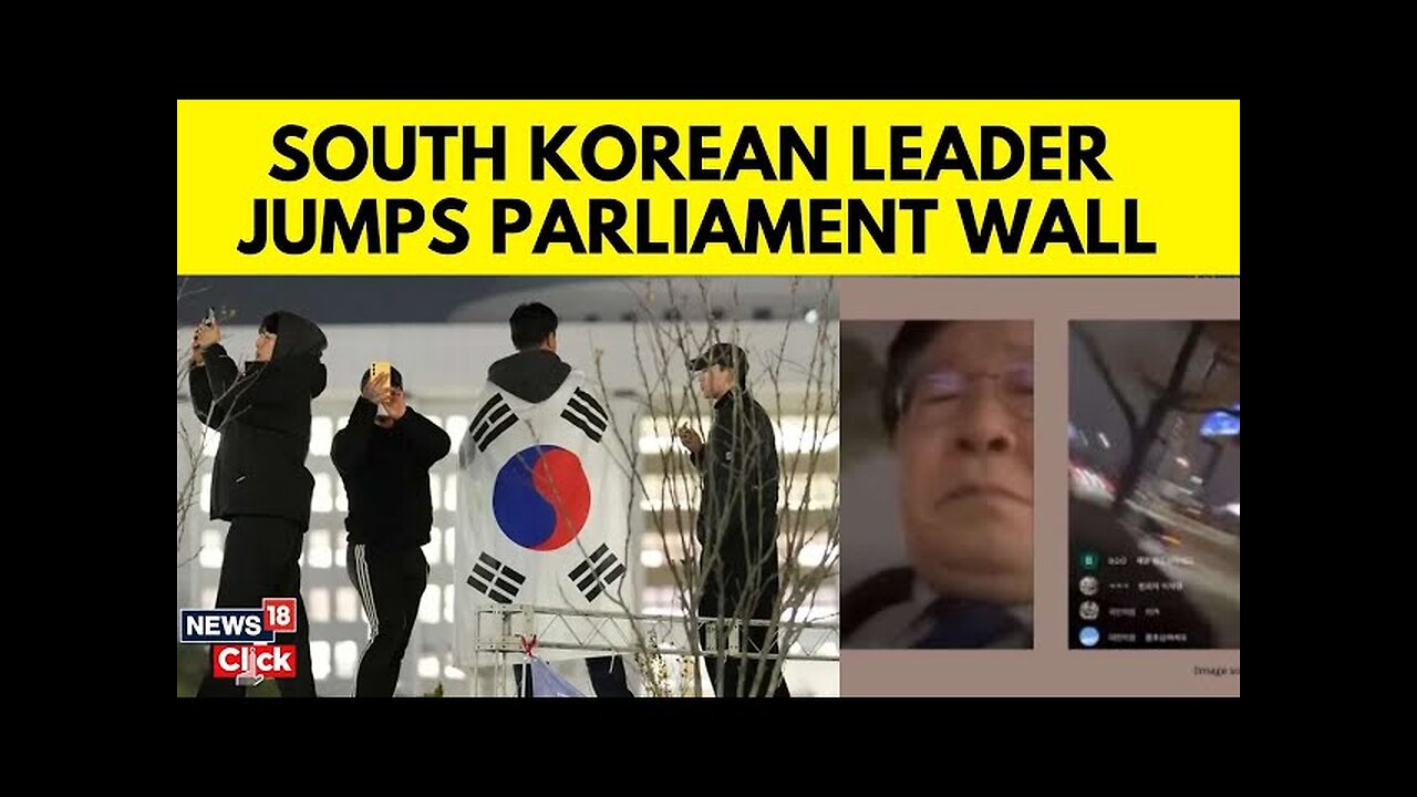 South Korea News Today | South Korean Leader Jumps Parliament Wall | South Korea Martial Law | N18G