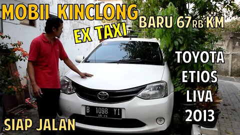 Dijual Mobil Toyota Etios Liva 2013, ex Taxi Kualitas Terbaik