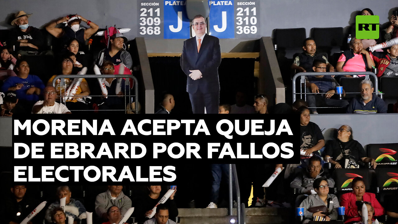 Partido Morena admite recurso de queja de Ebrard sobre supuestos fallos en elecciones internas