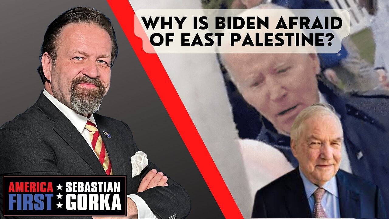 Why is Biden afraid of East Palestine? Lord Conrad Black with Sebastian Gorka on AMERICA First