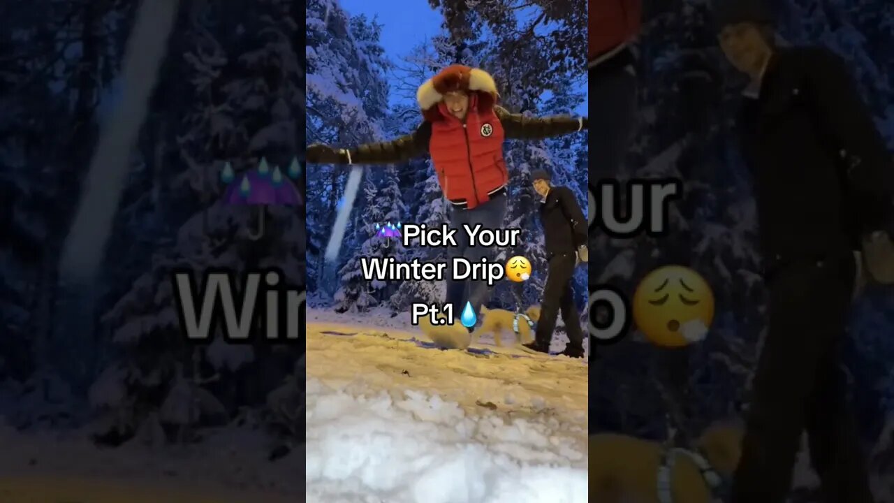 ☔️Pick your Winter Drip🤔 | ⬆️Subscribe for more drippy content🥶