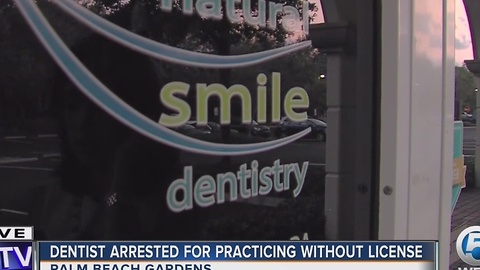Dentist arrested for practicing without license