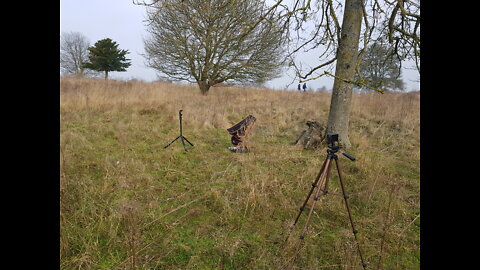 Rode wireless Go distance test at an iron age fort