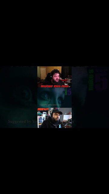 Ghost Pushes Child As Seen Through The Baby Monitor - Beardy Boys Shorts