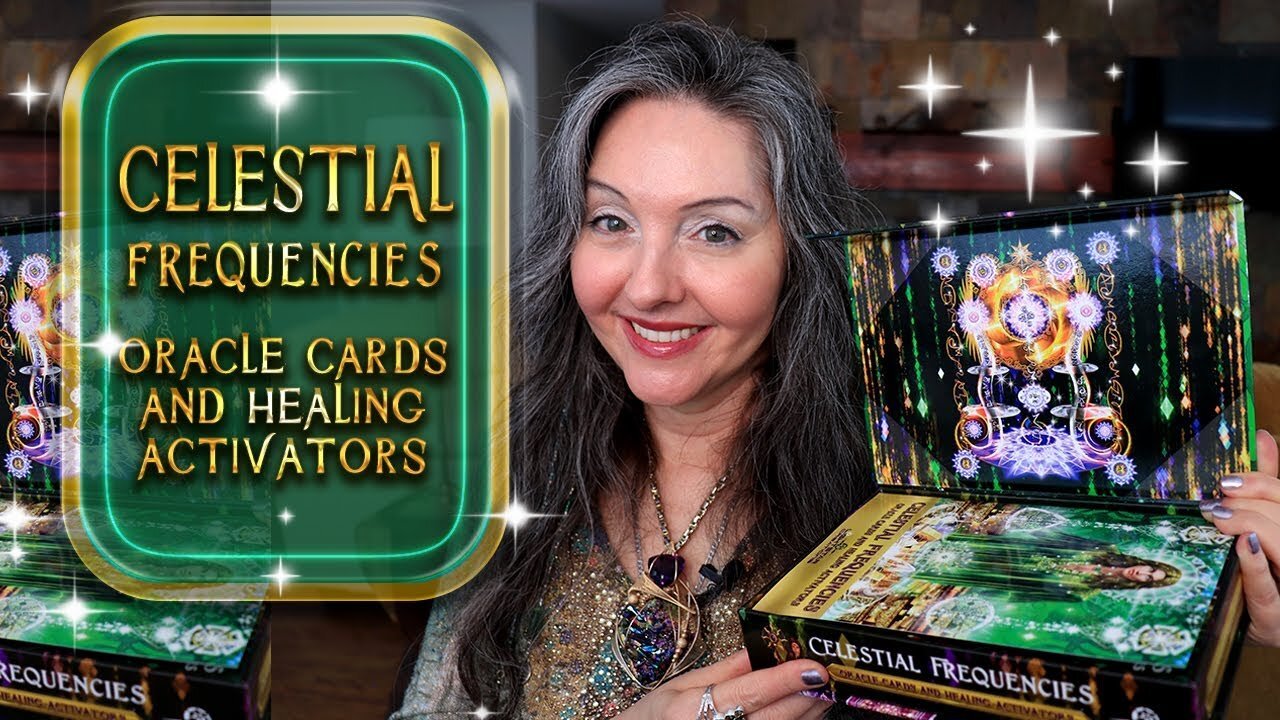 UPDATE on Celestial Frequencies Oracle Cards and Healing Activators By Lightstar