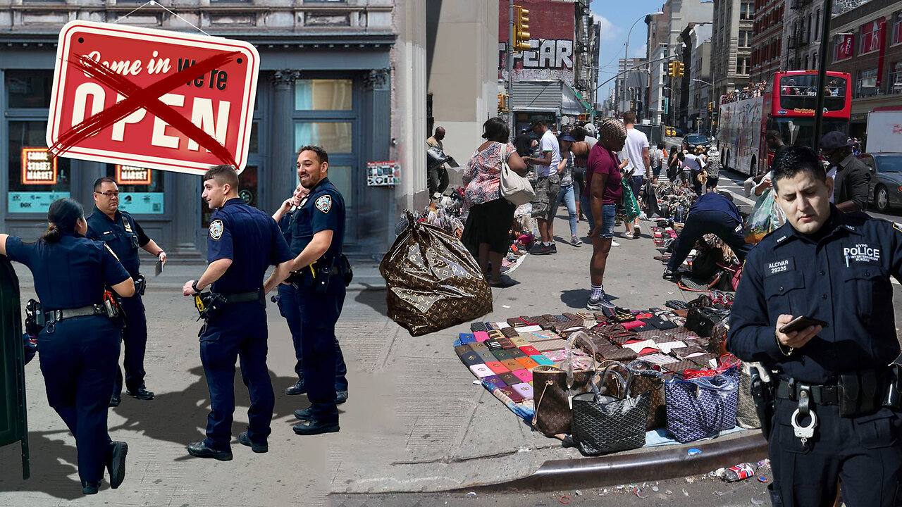 Ghost Town NYC – NYPD Finally Taking Out the Counterfeit Trash or is Something Else Happening?