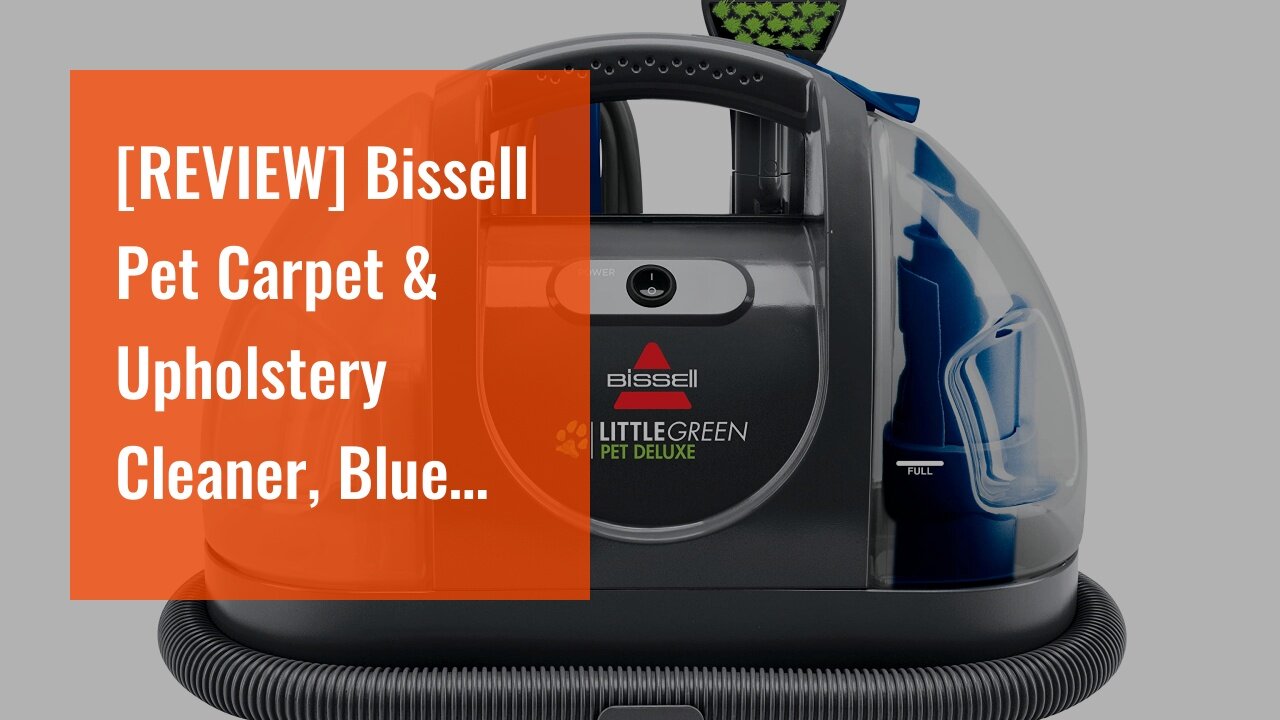 [REVIEW] Bissell Pet Carpet & Upholstery Cleaner, Blue 12oz