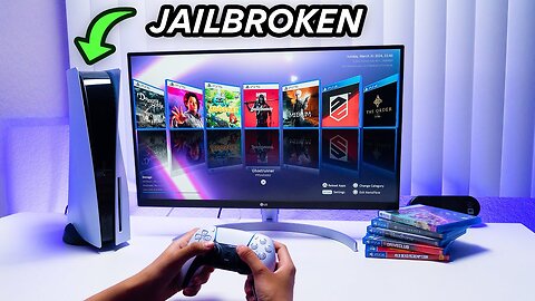 THIS Is What a Jailbroken PS5 Looks Like