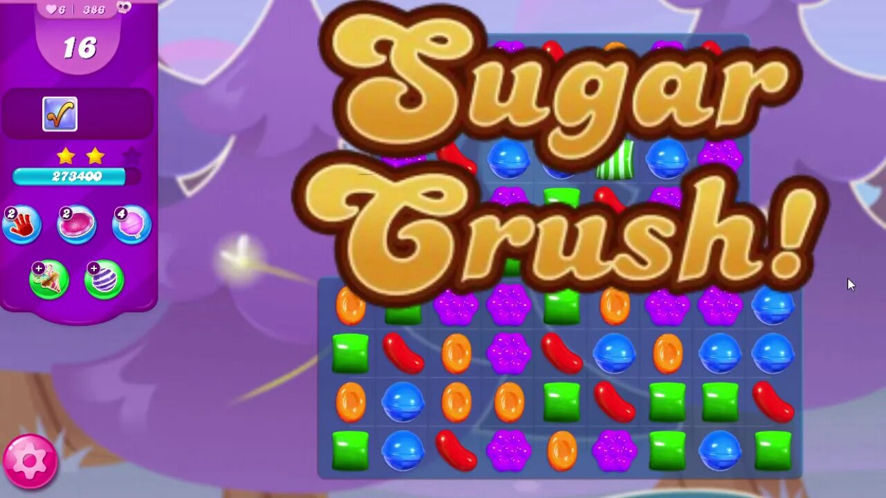 Candy Crush Saga Level 386