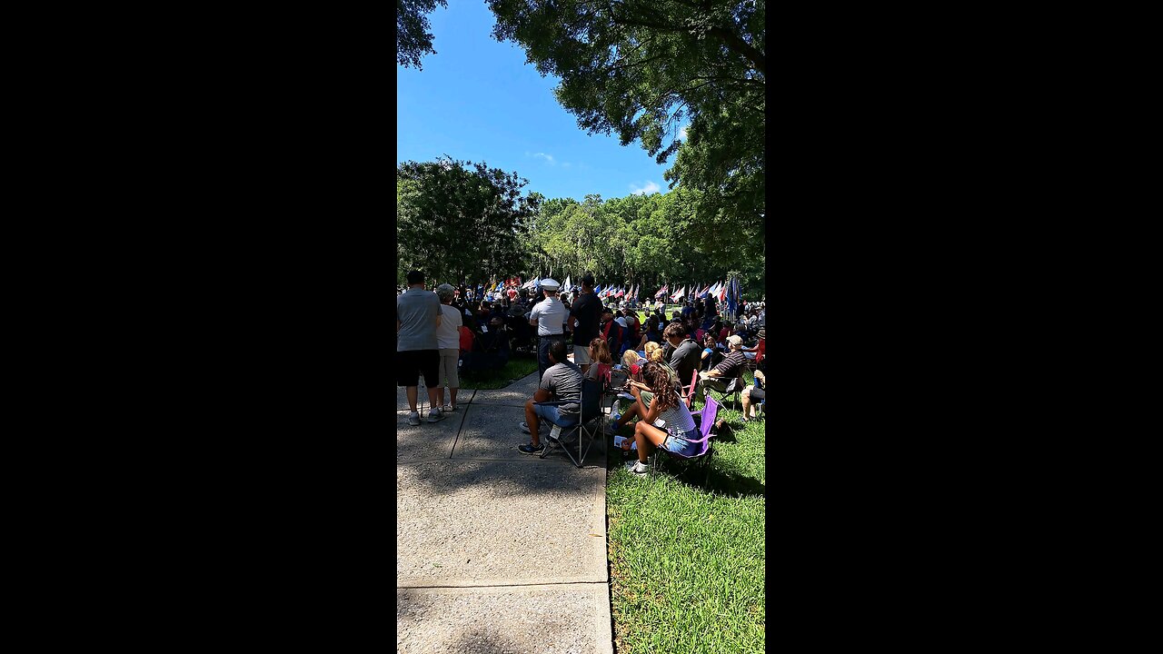 Memorial Day Service at the Florida National Cemetery