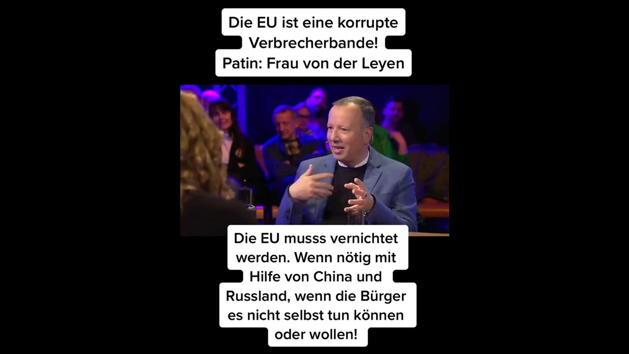 DIE EU IST EINE KORRUPTE VRRBRECHERBANDE