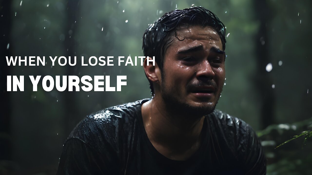 When you lose faith in yourself - Motivational Speech