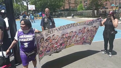 The My Voice, My Power Youth Peace Walk from @BronxDAClark to Courtlandt and 157th no voice unheard