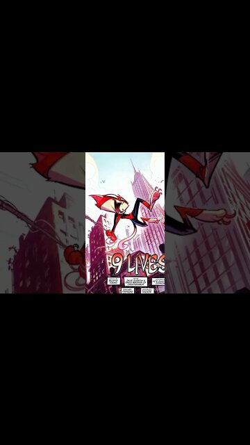 Spider-Cat "Un gato con los poderes de Spider-man" Spiderverse #shorts #marvel #spiderverse #comics