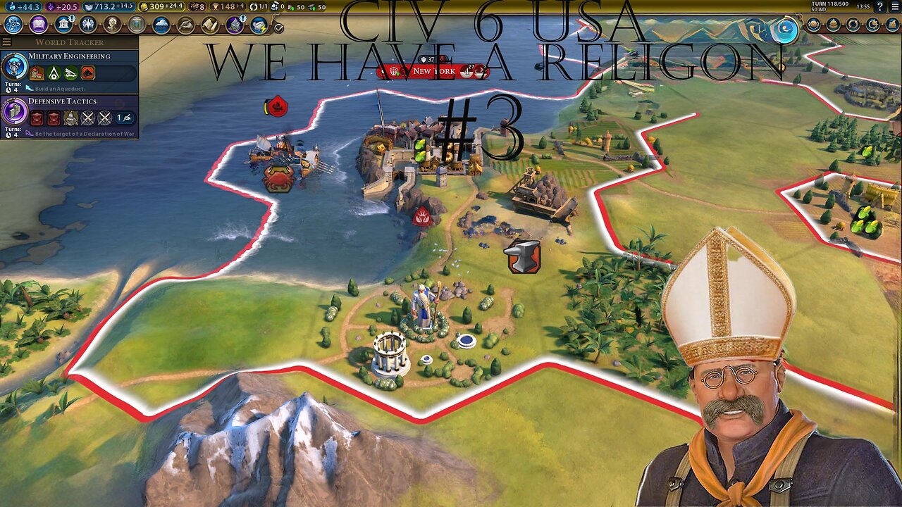 CIV 6 USA 3 [WE HAVE A RELIGON!!!]