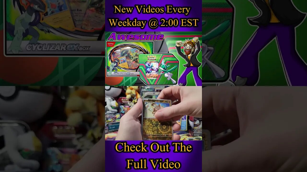 Gallade V tin And Cyclizar ex Box Opening Video Highlights