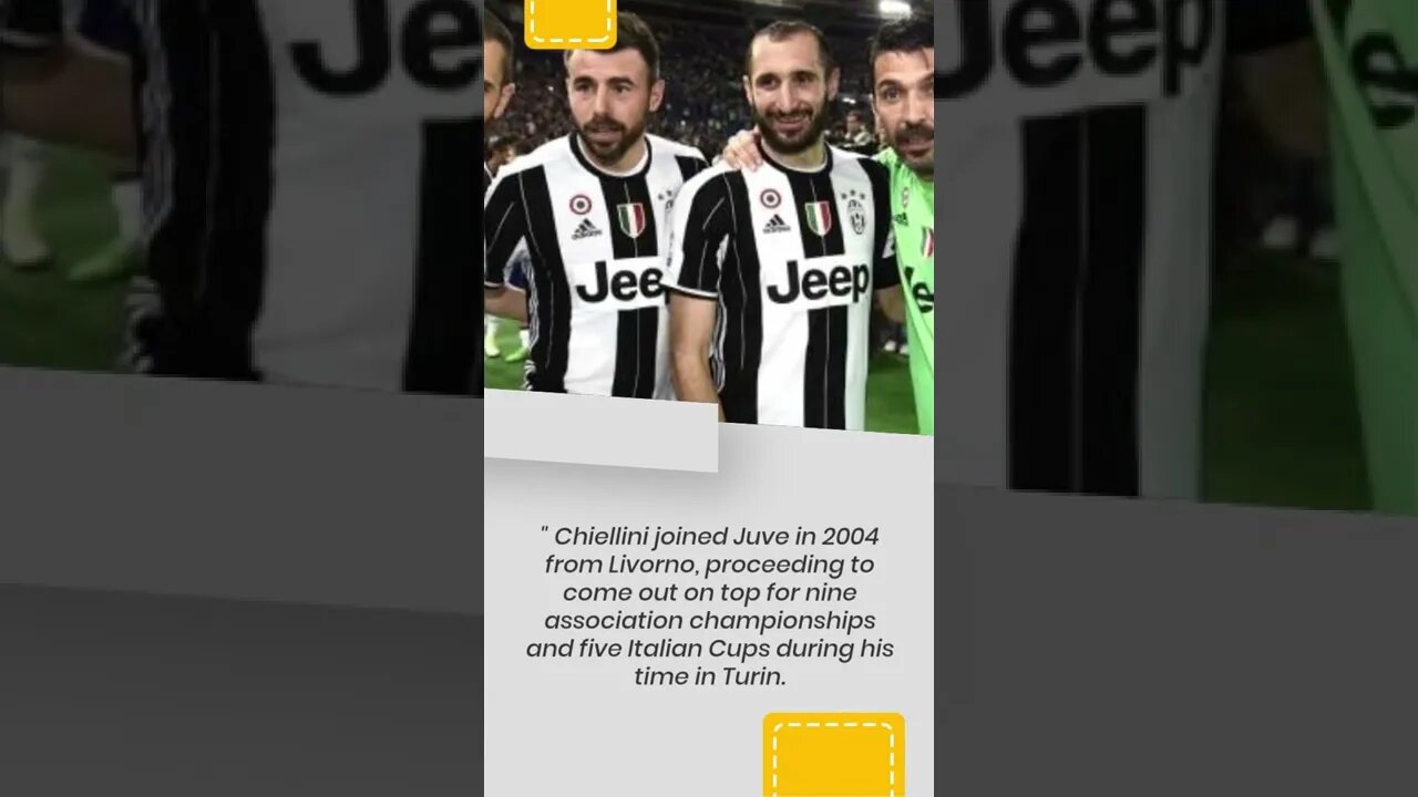 Giorgio Chiellini affirms he will leave Juventus toward the finish of the time #shorts