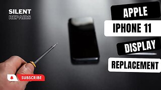 Apple Iphone 11 | Screen repair | Display replacement | Repair video