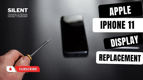 Apple Iphone 11 | Screen repair | Display replacement | Repair video