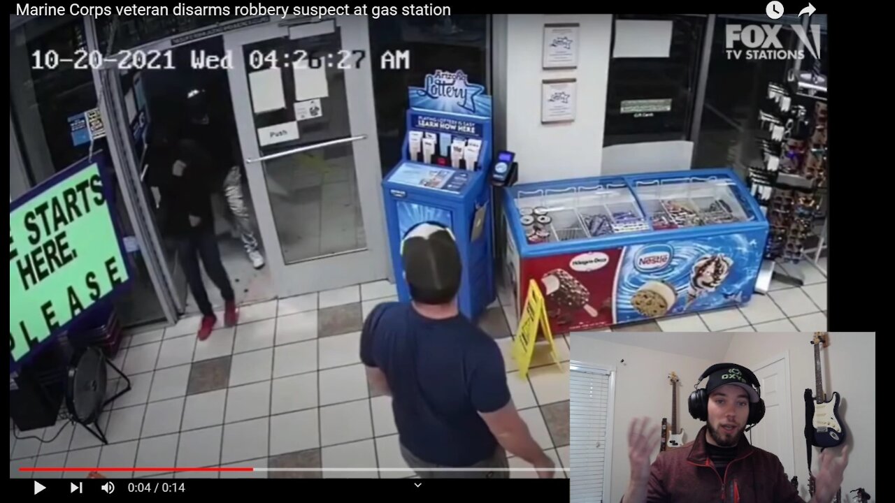 Did He Do The Right Thing? Marine Disarms Gunman