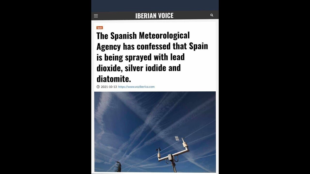 CHEMTRAILS ARE BEING PROVEN TO BE REAL