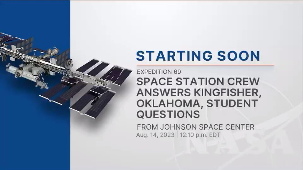 Space Station Crew Answers Kingfisher, Oklahoma, Student Questions